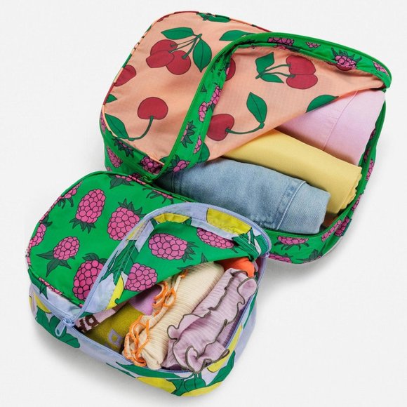 NWT Baggu Packing Cube Set, Sunshine Fruit - Picture 2 of 6
